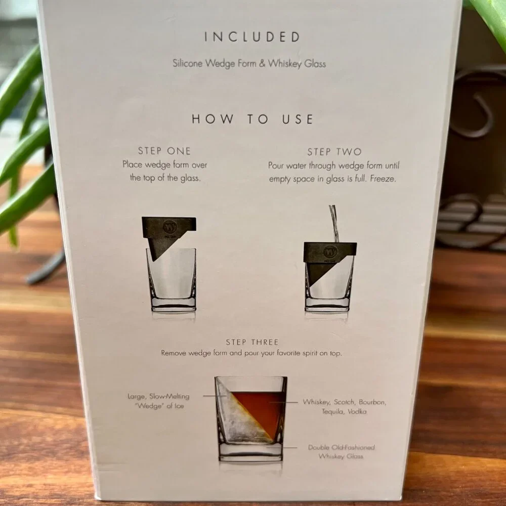 Unique Corksicle Whiskey/Liquor Wedge